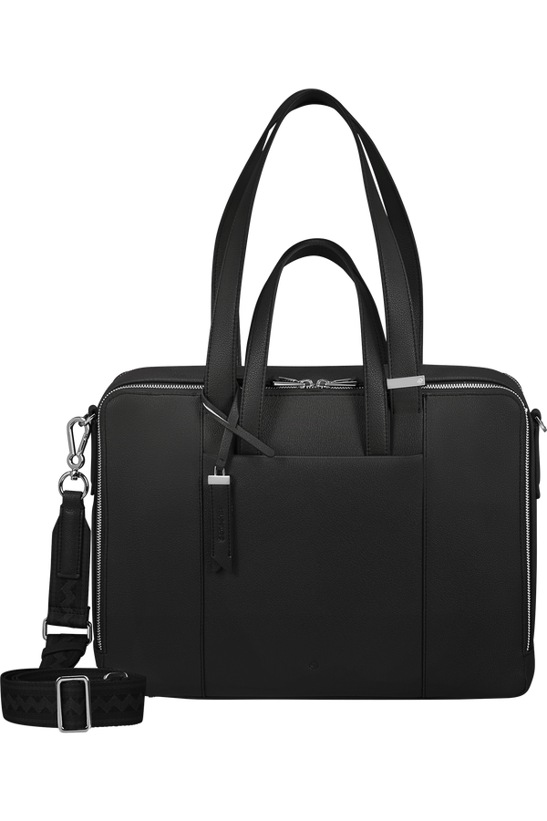 Samsonite Brightbeyond Bailhandle 15.6' 2 Comp  Nero