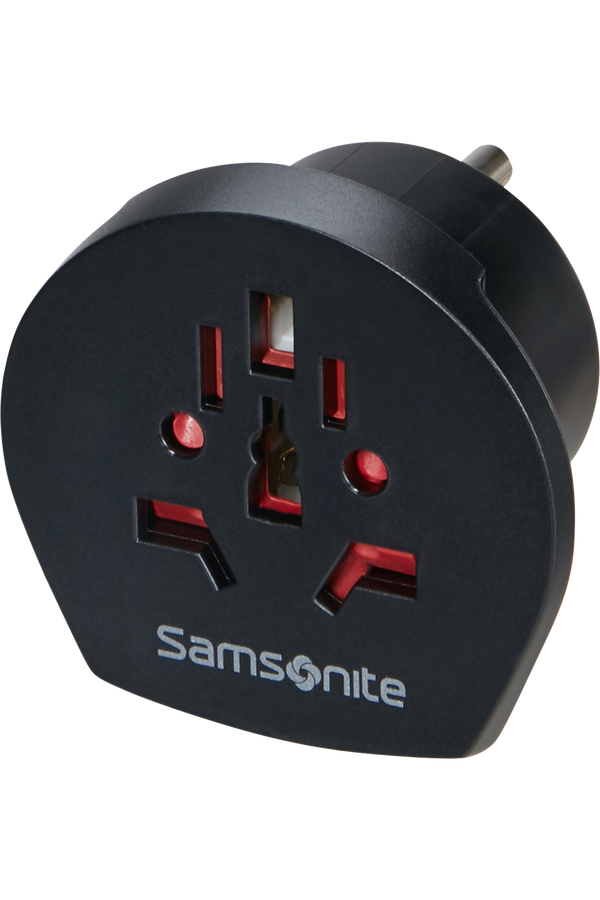 Samsonite Travel Accessories World to usa Adaptor Nero